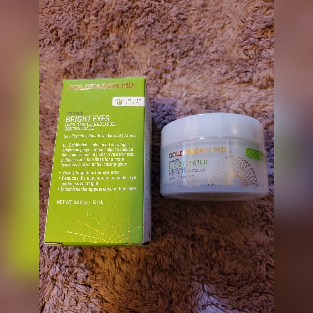 Goldfaden MD New Bundle Bright Eyes & Scrub